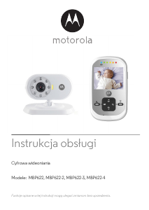 Instrukcja Motorola MBP622 Niania elektroniczna