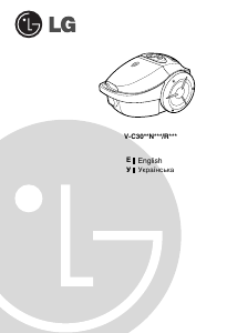 Manual LG V-C3044RD Vacuum Cleaner