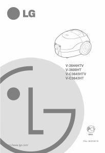 Handleiding LG VTC3643HT Stofzuiger