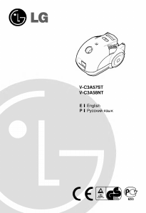 Manual LG VTC3A58NT Vacuum Cleaner