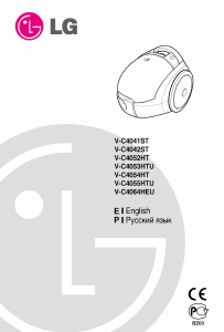 Handleiding LG V-C4054HT Stofzuiger