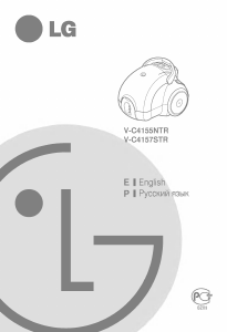 Manual LG V-C4157STR Vacuum Cleaner