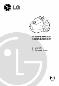 Manual LG V-C3251ND Vacuum Cleaner