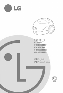 Руководство LG VTC3655HTQ Пылесос