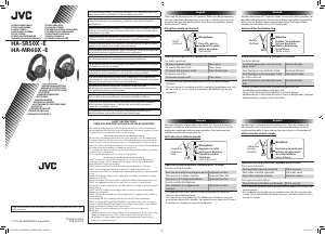 Manuale JVC HA-SR50X-E Cuffie