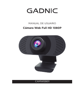 Manual de uso Gadnic CAMWEB01 Webcam