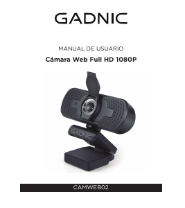 Manual de uso Gadnic CAMWEB02 Webcam