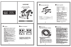 Manual de uso Gadnic FITNES42 Stepper