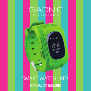 Manual de uso Gadnic REL0153X Smartwatch