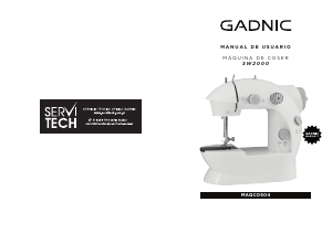 Manual de uso Gadnic MAQCOS04 Máquina de coser