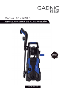 Manual de uso Gadnic HIDLAV02 Limpiadora de alta presión