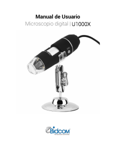 Manual de uso Gadnic MICROS07 Microscopio