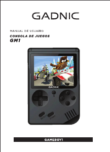 Manual de uso Gadnic GAMEBOY1