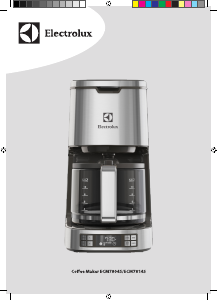 Manual Electrolux ECM7804S Coffee Machine