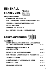 Bruksanvisning Bauknecht TRKK 8887 BK Torktumlare