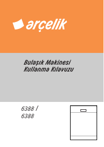 Kullanım kılavuzu Arçelik 6388 Bulaşık makinesi