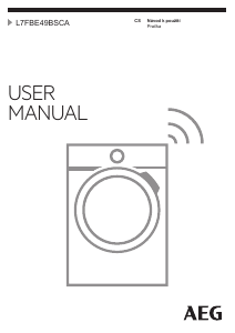 Manuál AEG L7FBE49BSCA Pračka