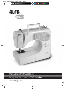 Manual de uso Alfa 530 Inizia Máquina de coser