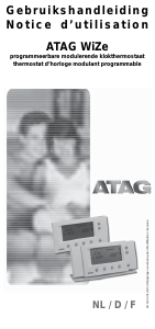 Mode d’emploi ATAG WiZe Thermostat