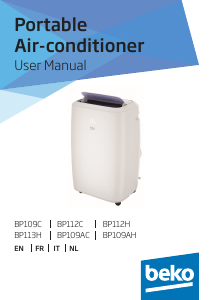 Handleiding BEKO BP109AC Airconditioner