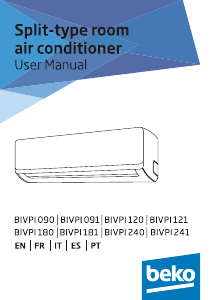 Manual BEKO BIVPI 090 Ar condicionado