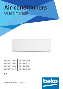 Manual BEKO BEUPC 120 Air Conditioner