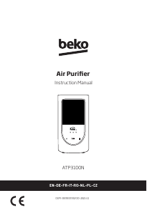Manual BEKO ATP3100N Purificator de aer