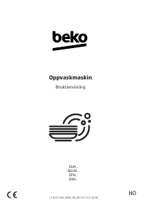 Bruksanvisning BEKO BDUN1E420X Oppvaskmaskin