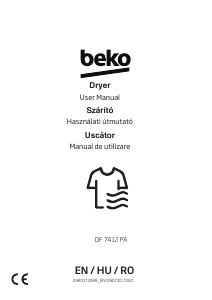 Manual BEKO DF 7412 PA Dryer