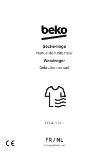 Handleiding BEKO DF8421TX0 Wasdroger