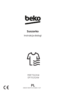 Instrukcja BEKO DF7312GXW Suszarka