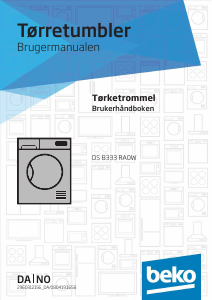 Bruksanvisning BEKO DS8333RA0W Tørketrommel