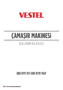 Kullanım kılavuzu Vestel EKO 8710 TGLY Çamaşır makinesi