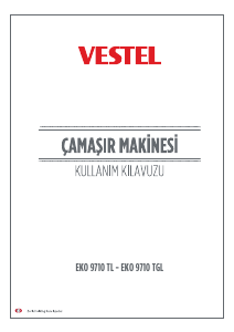 Kullanım kılavuzu Vestel EKO 9710 TGL Çamaşır makinesi