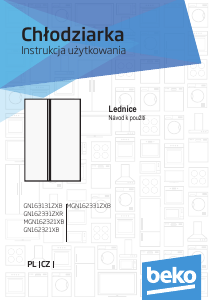 Instrukcja BEKO GN162331ZXR Lodówko-zamrażarka