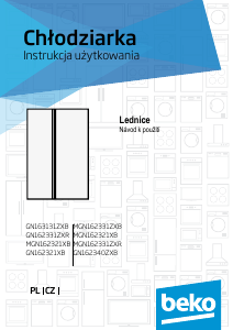 Instrukcja BEKO GN162340ZXB Lodówko-zamrażarka
