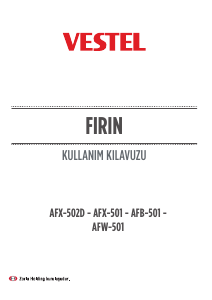 Kullanım kılavuzu Vestel AFB-501 Fırın