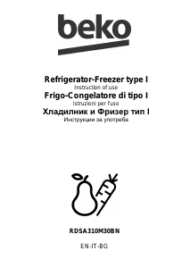 Manual BEKO RDSA310M30BN Fridge-Freezer