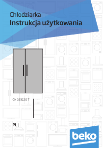 Instrukcja BEKO GN 163120 T Lodówko-zamrażarka