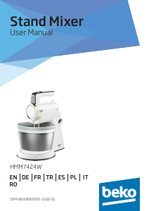 Handleiding BEKO HMM7424W Handmixer