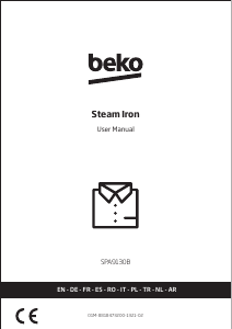 Manual BEKO SPA 9130 B Iron