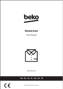 Instrukcja BEKO SIM 5124 A Żelazko