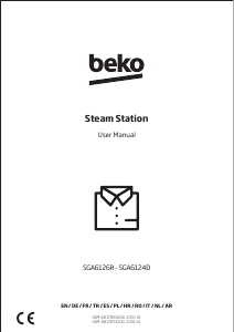 Manuale BEKO SGA 6126 R Ferro da stiro