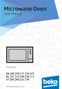 Manual BEKO MOF20110X Micro-onda