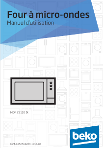 Mode d’emploi BEKO MOF23110IX Micro-onde