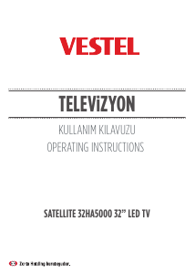 Manual Vestel 32HA5000 LED Television