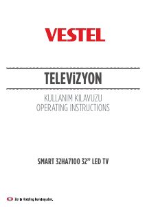 Kullanım kılavuzu Vestel 32HA7100 LED televizyon