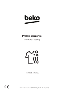 Instrukcja BEKO EHTV8736XS0 Pralko-suszarka