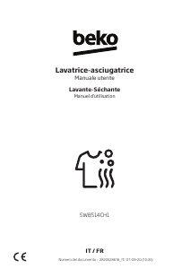 Manuale BEKO 5W8514CH1 Lavasciuga