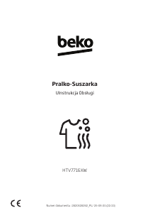 Instrukcja BEKO HTV7716XW Pralko-suszarka